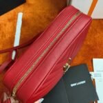 Replica Saint Laurent Lou Camera Bag Red - Image 2