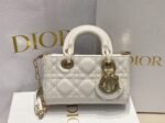 Dior Lady D-Joy Micro Bag Knockoff in White Cannage Lambskin - Image 2