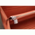 Crevette best replica Hermes Kelly Longue wallet - Image 4