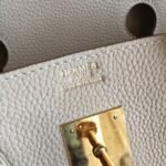 Beige Shade Hermes Birkin 30cm Knockoff Purse - Image 5