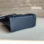 Celine Nano Luggage Tote Bag Imitation in Navy Blue - Image 10