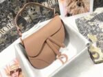 Dior Saddle Bag Replica in Blush Ultramatte Calfskin - Image 8