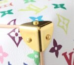 LV X TM Multicolored Speedy Bandouliere 30 In White - Image 9