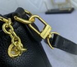 Louis Vuitton Monogram Empreinte Leather Bundle Bag In Black - Image 9