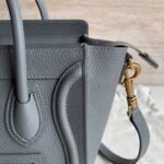 Celine Nano Luggage Tote Bag Faux in Kohl - Image 9