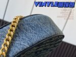 VINYLE ROUND CAMERA BAG IN CHEVRON-QUILTED GRAIN DE POUDRE EMBOSSED LEATHER - Image 6