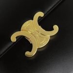Top Quality Knockoff Celine Triomphe Large Bag In Black - Image 10