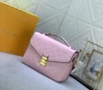 LV Monogram Empreinte Leather Metis In Light Hot Pink - Image 2