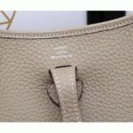 Grey Evelyne II TPM Bag Replica 1:1 Hermes Mini Shoulder Tote - Image 4