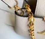 Louis Vuitton Capucines Mini Chain Bag In Beige - Image 9