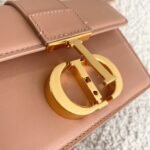 Dior 30 Montaigne Micro Bag Replica in Poudre Box Calfskin - Image 6