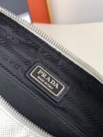 Prada Triangle Shoulder Bag Fake in White - Image 2