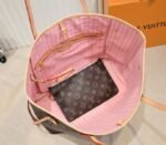 Louis Vuitton Monogram Canvas Neverfull MM Tote In Peony Pink - Image 5