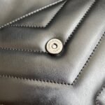 Replica Saint Laurent LouLou Toy Strap Bag All Black - Image 9