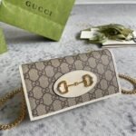 Gucci Horse Buckle 1955 Chain Wallet