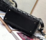 Dior Lady Dior Medium Bag Fake in Black Cannage Lambskin - Image 4