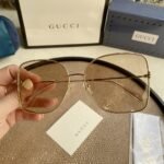 Gradient GG Metal & Acetate Butterfly Sunglasses - Image 7