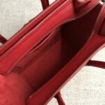 Celine Nano Luggage Tote Bag Fake in Red - Image 2