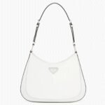 White Prada Cleo Small Bag Best Replica