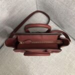 Celine Nano Luggage Tote Bag Fake in Ruby - Image 3