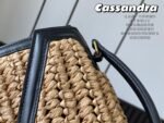 CASSANDRA MEDIUM CHAIN BAG IN CROCODILE-EMBOSSED SHINY LEATHER - Image 6