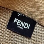 FENDI Sunshine Raffia Tote - Image 5