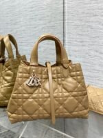 Dior Toujours Medium Bag Fake in Tan Macrocannage Calfskin - Image 3