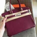 Ruby Color AAA Replica Hermes Birkin 30cm Handbag