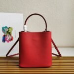 Red Prada Medium Panier Bag Fake - Image 6