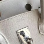 White High Quality Replica Hermes Birkin 35cm Purse - Image 4