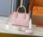 Monogram Denim OnTheGo PM In Washed Pink - Image 3