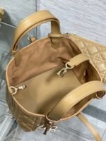 Dior Toujours Small Bag Fake in Tan Macrocannage Calfskin - Image 8