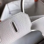 High Quality White Hermes Birkin 30cm Replica Purse - Image 8