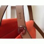 Capucine Canvas Replica Hermes Cabag Elan Chic Canvas Bag - Image 5