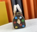 Louis Vuitton X YK Monogram Canvas Speedy 20 Handbag With Textile Strap In Style 2 - Image 4