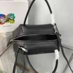 Prada Supernova Medium Top Handle Bag Fake in Black - Image 6