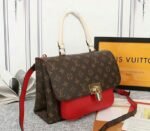 Louis Vuitton Monogram Canvas Marignan Bag In Coquelicot Red - Image 2