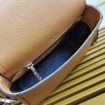 Prada Flap Shoulder Bag Fake in Brown - Image 7