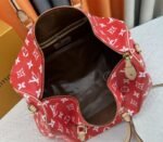 Louis Vuitton Speedy P9 Bandouliere 50 Bag In Red - Image 6