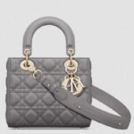 Dior Small Lady Dior My ABCDior Bag Fake in Steel Grey