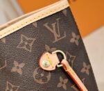 Louis Vuitton Monogram Canvas Neverfull MM Tote In Beige - Image 8