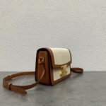 Top Quality Fake Celine Triomphe Teen Bag In Textile - Image 2