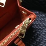 Orange Prada Galleria Medium Bag Knockoff - Image 2