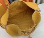 Louis Vuitton Taurillon Leather Keepall Bandouliere 50 In Safran Yellow - Image 6