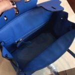 High-Grade Replica Hermes Birkin 25cm in Blue - Image 3