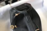 Fake Hermes Lindy Mini handbag in black - Image 6