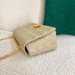 Dior Caro Large Bag Knockoff in Beige - Image 4