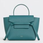 Celine Belt Nano Bag Imitation in Prussian Blue