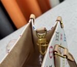 Louis Vuitton X TM Multicolored Onthego PM In White - Image 9