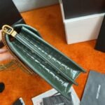 Replica Saint Laurent Cassandra Medium Bag Green Crocodile - Image 3